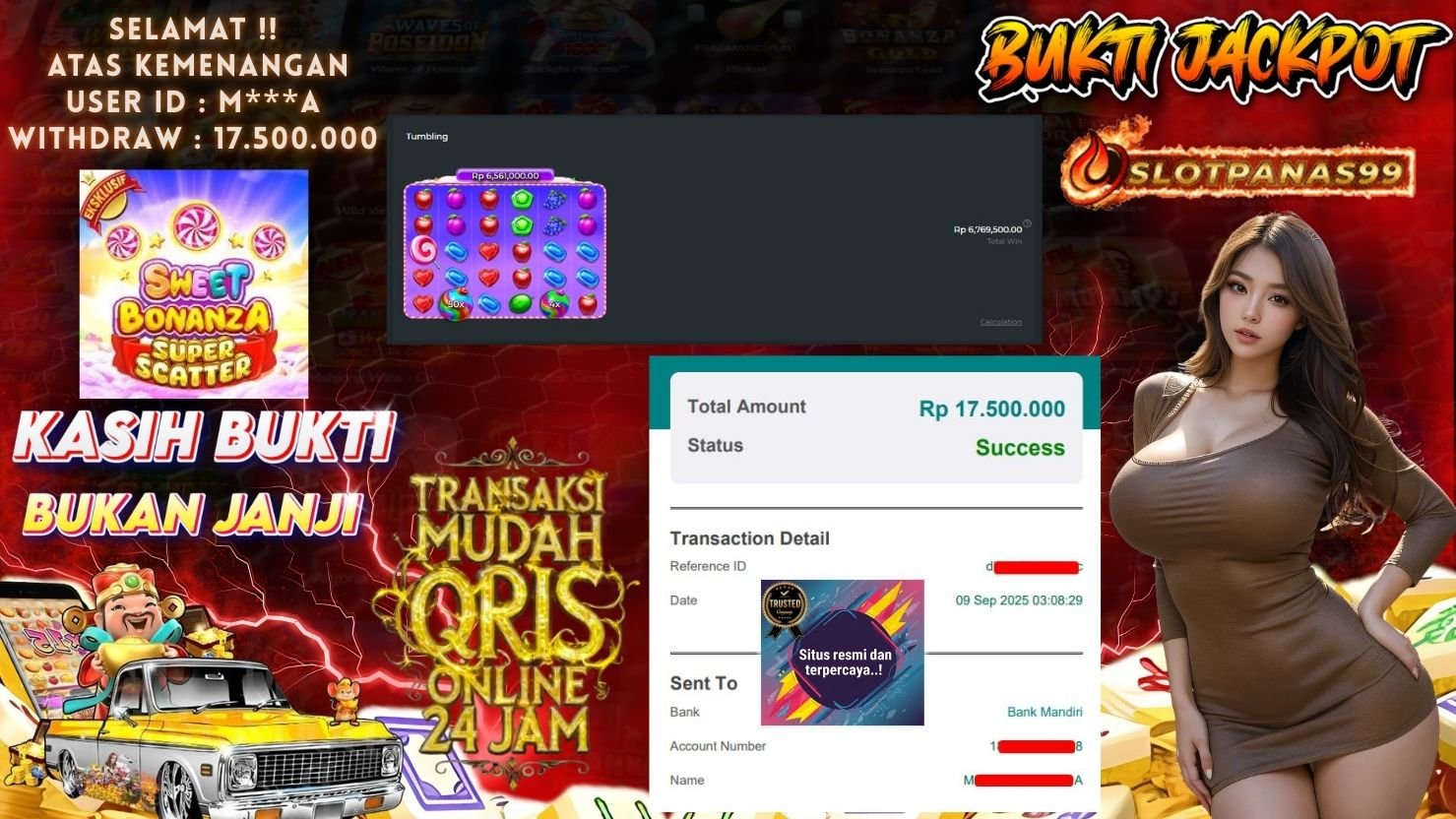 SLOTPANAS99 JACKPOT SLOT SWEET BONANZA SUPER SCATTER